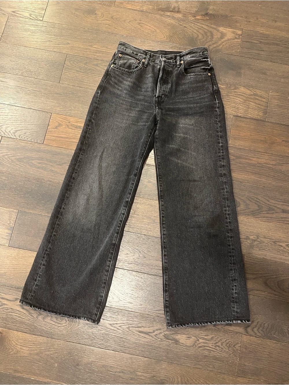 Jet Set Buck Mason women’s Jeans - Black Wash 26